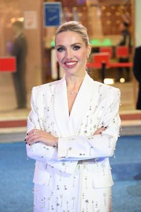 Sanremo: 76th Italian Song Festival. Primafestival. Pictured: Carolina Rey  Copyright: xMaurizioxD Avanzox xipa-agency.netx xMaurizioxDxAvanzox IPA_Agency_IPA71837109