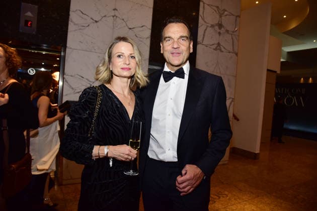 74. Ball des VBKI Berlin 2026 Christoph Gröner mit Ehefrau Anja gröner beim 74. Ball rollt der Verein Berliner Kaufleute und Industrieller (VBKI) im Hotel Intercontionental in Berlin am 21.02.2026