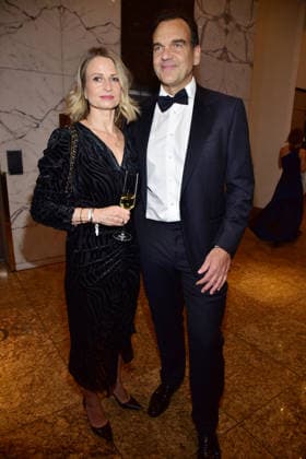 74. Ball des VBKI Berlin 2026 Christoph Gröner mit Ehefrau Anja gröner beim 74. Ball rollt der Verein Berliner Kaufleute und Industrieller (VBKI) im Hotel Intercontionental in Berlin am 21.02.2026