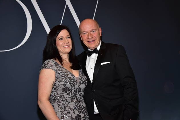 74. Ball des VBKI Berlin 2026 Berlins Regierender Bürgermeister Kai Wegner und seine Freundin, Bildungssenatorin Katharina Günther-Wünsch (beide CDU) beim 74. Ball rollt der Verein Berliner Kaufleute und Industrieller (VBKI) im Hotel Intercontionental in Berlin am 21.02.2026