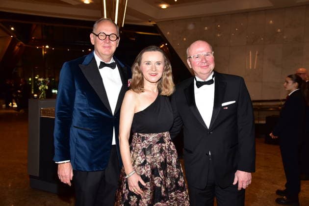 74. Ball des VBKI Berlin 2026 harald Christ neuer VBKi Präsident, Sigrid Evelyn Nikutta, Markus Voigt, VBKI Präsident verabschiedet sich von seinem Posten beim 74. Ball rollt der Verein Berliner Kaufleute und Industrieller (VBKI) im Hotel Intercontionental in Berlin am 21.02.2026