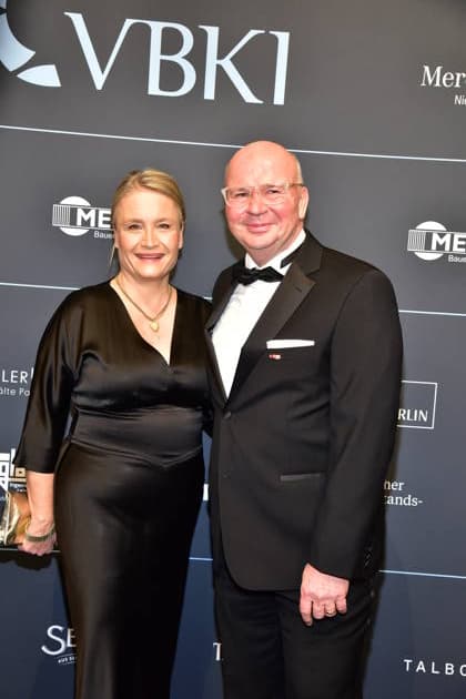 74. Ball des VBKI Berlin 2026 VBKI-Präsident Markus Voigt mit seiner Frau Mirijam beim 74. Ball rollt der Verein Berliner Kaufleute und Industrieller (VBKI) im Hotel Intercontionental in Berlin am 21.02.2026