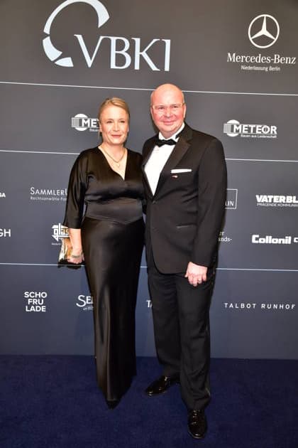 74. Ball des VBKI Berlin 2026 VBKI-Präsident Markus Voigt mit seiner Frau Mirijam beim 74. Ball rollt der Verein Berliner Kaufleute und Industrieller (VBKI) im Hotel Intercontionental in Berlin am 21.02.2026