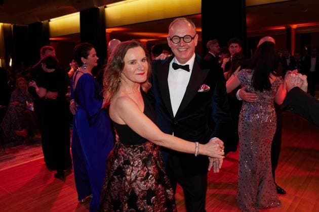 Ball der Wirtschaft 2026 ** NUR FÜR REDAKTIONELLE ZWECKE ** EDITORIAL USE ONLY **<p>Harald Christ und Sigrid Nikutta eröffnen mit einem Tanz den Ball der Wirtschaft 2026 im Hotel InterContinental. Bereits zum 74. Mal rollt der Verein Berliner Kaufleute und Industrieller (VBKI) den roten Teppich aus. Deutschland Berlin Berlin Copyright: JoergxCarstensen