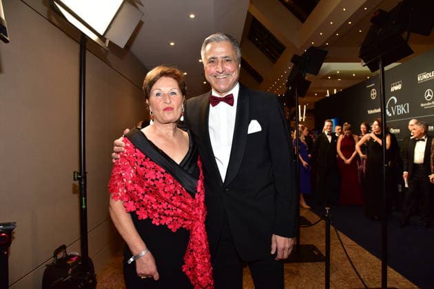 74. Ball des VBKI Berlin 2026 Kaweh Niroomand und Ehefrau Regina beim 74. Ball rollt der Verein Berliner Kaufleute und Industrieller (VBKI) im Hotel Intercontionental in Berlin am 21.02.2026