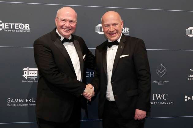 21.02.2026, Markus Voigt, VBKI-Praesident, Kai Wegner, Regierender Buergermeister, beim 74. VBKI-Ball in Berlin, Hotel Intercontinental, Ball der Wirtschaft,
