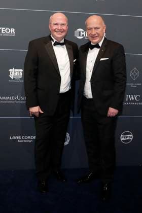 21.02.2026, Markus Voigt, VBKI-Praesident, Kai Wegner, Regierender Buergermeister, beim 74. VBKI-Ball in Berlin, Hotel Intercontinental, Ball der Wirtschaft,