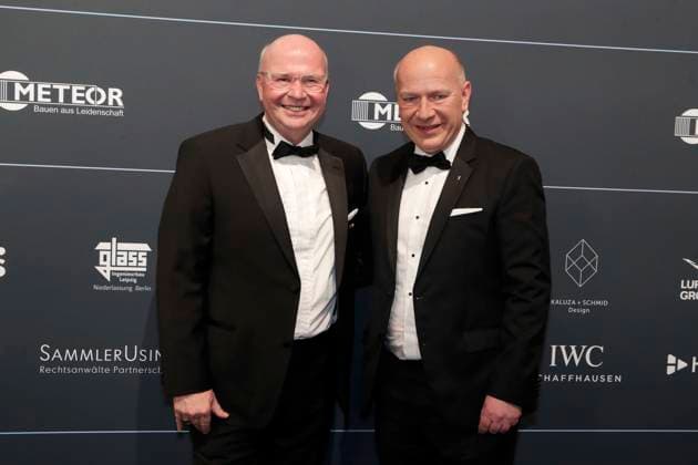 21.02.2026, Markus Voigt, VBKI-Praesident, Kai Wegner, Regierender Buergermeister, beim 74. VBKI-Ball in Berlin, Hotel Intercontinental, Ball der Wirtschaft,