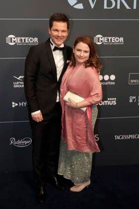 21.02.2026, SPD Steffen Krach und Ehefrau, beim 74. VBKI-Ball in Berlin, Hotel Intercontinental, Ball der Wirtschaft,