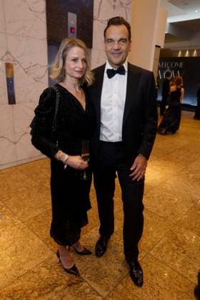 21.02.2026, Christoph Groener, und Ehefrau , beim 74. VBKI-Ball in Berlin, Hotel Intercontinental, Ball der Wirtschaft,