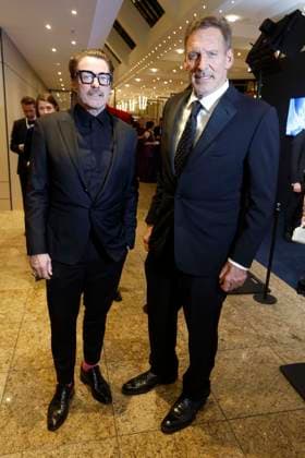 21.02.2026, Bruno Eyron, Ralf Moeller, beim 74. VBKI-Ball in Berlin, Hotel Intercontinental, Ball der Wirtschaft,