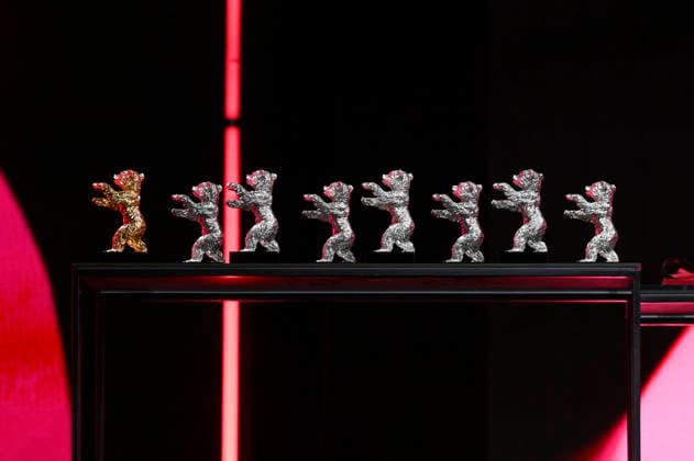 Der Goldene und die Silbernen Bären bei der Closing Ceremony mit Preisverleihung auf der Berlinale 2026 76. Internationale Filmfestspiele Berlin im Berlinale Palast. Berlin, 21.02.2026