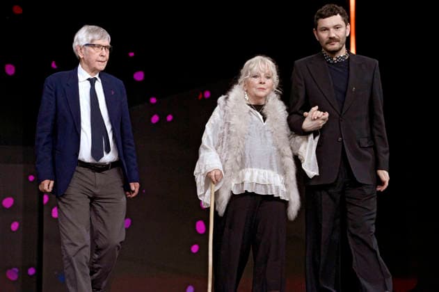 Tom Courtenay, Anna Calder-Marshall und Michael Stütz bei der Closing Ceremony mit Preisverleihung auf der Berlinale 2026 76. Internationale Filmfestspiele Berlin im Berlinale Palast. Berlin, 21.02.2026