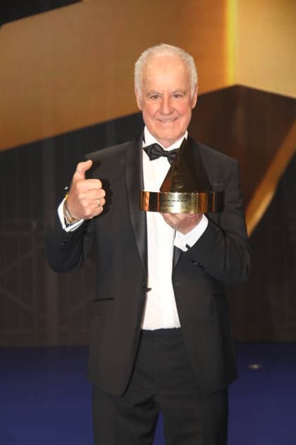 Fritz Fischer erhält die Goldene Sportpyramide während des 55. Ball des Sports 2026 in der Festhalle Frankfurt. Frankfurt am Main, 21.02.2026 Copyright: xAgenturxWehnertx xM.xGränzdörferx
