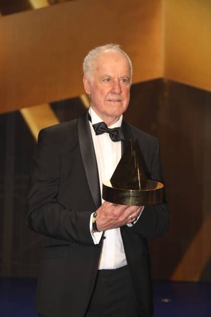 Fritz Fischer erhält die Goldene Sportpyramide während des 55. Ball des Sports 2026 in der Festhalle Frankfurt. Frankfurt am Main, 21.02.2026 Copyright: xAgenturxWehnertx xM.xGränzdörferx