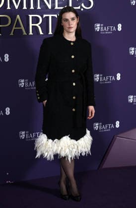 UK: The BAFTA Film Awards Nominees Party at the National Gallery in London, UK. Inga Ibsdotter Lilleaas attends the BAFTA Film Awards Nominees Party held at the National Gallery in London, UK on February 21, 2025. London National Gallery UK Copyright: xFredxDuvalx
