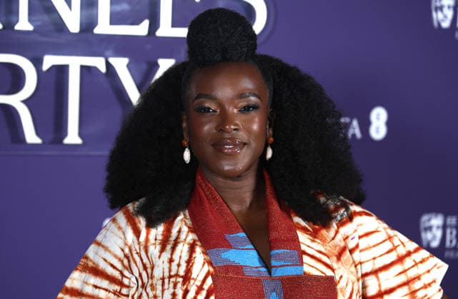 UK: The BAFTA Film Awards Nominees Party at the National Gallery in London, UK. Wunmi Mosaku attends the BAFTA Film Awards Nominees Party held at the National Gallery in London, UK on February 21, 2025. London National Gallery UK Copyright: xFredxDuvalx