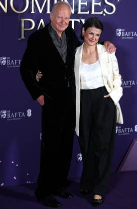 UK: The BAFTA Film Awards Nominees Party at the National Gallery in London, UK. Stellan Skarsgard and Megan Everett Skarsgard attend the BAFTA Film Awards Nominees Party held at the National Gallery in London, UK on February 21, 2025. London National Gallery UK Copyright: xFredxDuvalx