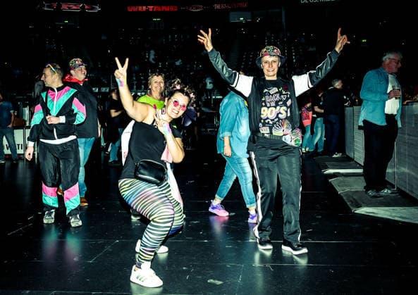 21.02.2026, xlakx, Entertainment, 90s Super Show v.l. Kinder der 90s Super Show in der Uber Arena Berlin. Berlin