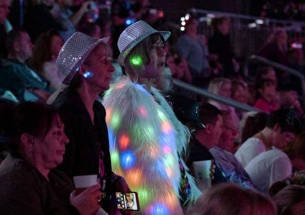 21.02.2026, xlakx, Entertainment, 90s Super Show v.l. Kinder der 90s Super Show in der Uber Arena Berlin. Berlin