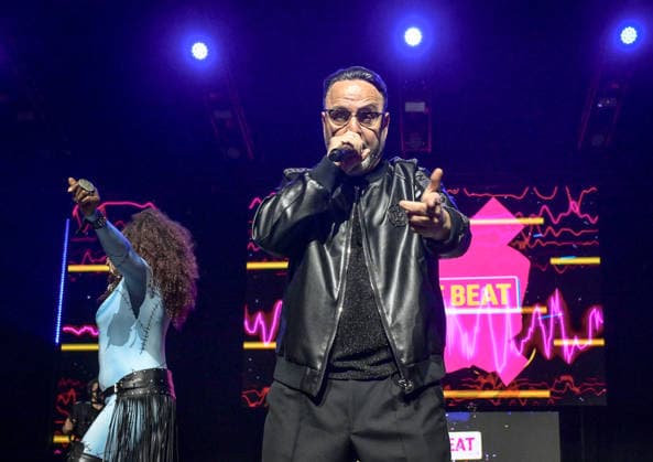 21.02.2026, xlakx, Entertainment, 90s Super Show v.l. Culture Beat - 90s Super Show in der Uber Arena Berlin. Berlin
