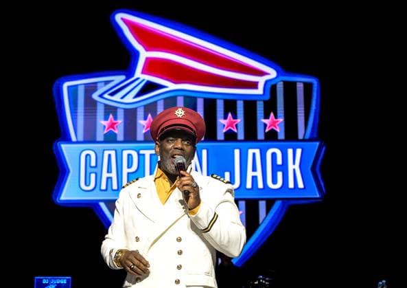 21.02.2026, xlakx, Entertainment, 90s Super Show v.l. Captain Jack - 90s Super Show in der Uber Arena Berlin. Berlin
