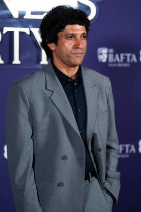 February 21, 2026, London, United Kingdom: Farhan Akhtar attends the Nominees Party for the EE BAFTA Film Awards 2026 at the National Portrait Gallery. London United Kingdom  - ZUMAs197 20260221_aaa_s197_230 Copyright: xLounisxTiarx