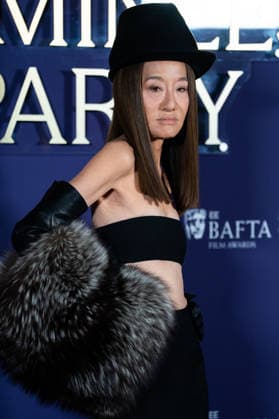 February 21, 2026, London, United Kingdom: Vera Wang attends the Nominees Party for the EE BAFTA Film Awards 2026 at the National Portrait Gallery. London United Kingdom - ZUMAs197 20260221_aaa_s197_239 Copyright: xLounisxTiarx