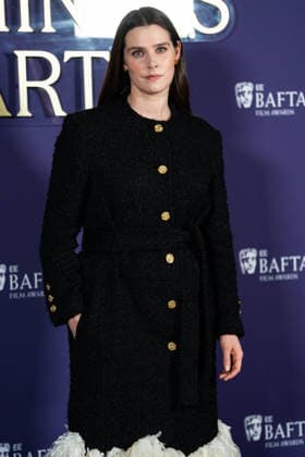February 21, 2026, London, United Kingdom: Inga Ibsdotter Lilleaas attends the Nominees Party for the EE BAFTA Film Awards 2026 at the National Portrait Gallery. London United Kingdom  - ZUMAs197 20260221_aaa_s197_253 Copyright: xLounisxTiarx