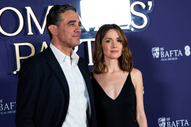 February 21, 2026, London, United Kingdom: Bobby Cannavale (L) and Rose Byrne (R) attend the Nominees Party for the EE BAFTA Film Awards 2026 at the National Portrait Gallery. London United Kingdom  - ZUMAs197 20260221_aaa_s197_260 Copyright: xLounisxTiarx