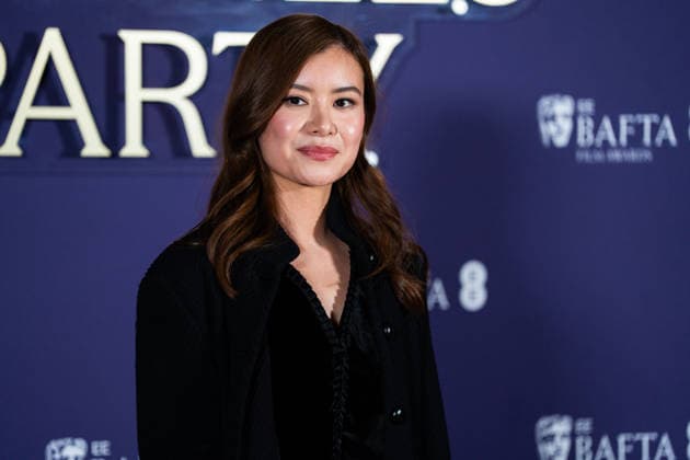 February 21, 2026, London, United Kingdom: Katie Leung attends the Nominees Party for the EE BAFTA Film Awards 2026 at the National Portrait Gallery. London United Kingdom  - ZUMAs197 20260221_aaa_s197_275 Copyright: xLounisxTiarx