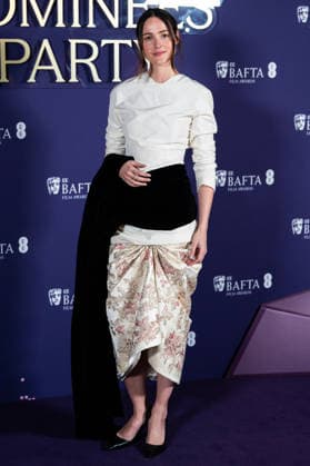 February 21, 2026, London, United Kingdom: Renate Reinsve attends the Nominees Party for the EE BAFTA Film Awards 2026 at the National Portrait Gallery. London United Kingdom  - ZUMAs197 20260221_aaa_s197_281 Copyright: xLounisxTiarx