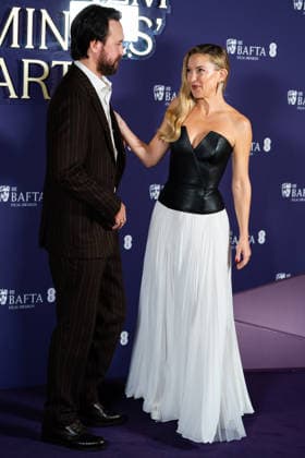 February 21, 2026, London, United Kingdom: Danny Fujikawa (L) and Kate Hudson (R) attend the Nominees Party for the EE BAFTA Film Awards 2026 at the National Portrait Gallery. London United Kingdom - ZUMAs197 20260221_aaa_s197_285 Copyright: xLounisxTiarx