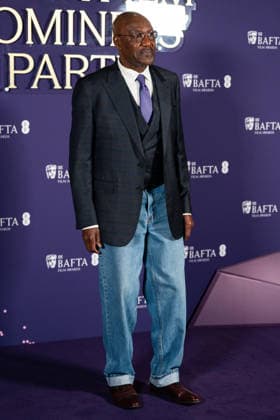 February 21, 2026, London, United Kingdom: Delroy Lindo attends the Nominees Party for the EE BAFTA Film Awards 2026 at the National Portrait Gallery. London United Kingdom  - ZUMAs197 20260221_aaa_s197_309 Copyright: xLounisxTiarx