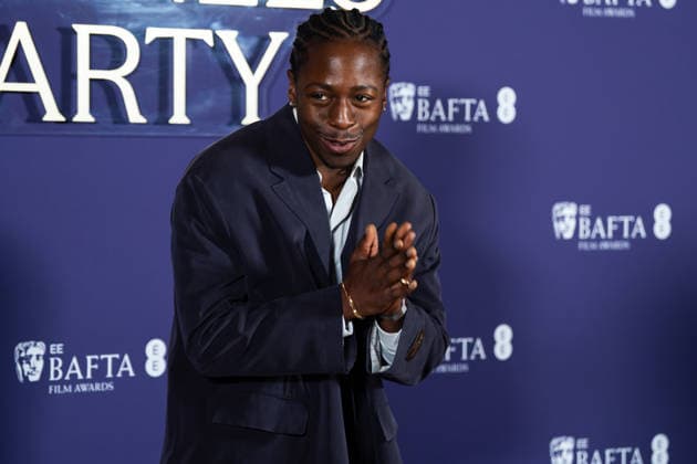 February 21, 2026, London, United Kingdom: David Jonsson attends the Nominees Party for the EE BAFTA Film Awards 2026 at the National Portrait Gallery. London United Kingdom  - ZUMAs197 20260221_aaa_s197_312 Copyright: xLounisxTiarx