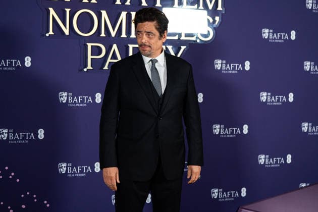 February 21, 2026, London, United Kingdom: Benicio Del Toro attends the Nominees Party for the EE BAFTA Film Awards 2026 at the National Portrait Gallery. London United Kingdom - ZUMAs197 20260221_aaa_s197_300 Copyright: xLounisxTiarx