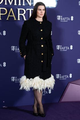 February 21, 2026, London, United Kingdom: Inga Ibsdotter Lilleaas attends the Nominees Party for the EE BAFTA Film Awards 2026 at the National Portrait Gallery. London United Kingdom - ZUMAs197 20260221_aaa_s197_311 Copyright: xLounisxTiarx