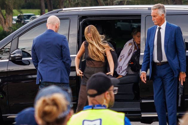 TROPFEST, Margot Robbie arrives ahead of the black carpet for Tropfest at Centennial Park in Sydney, Sunday, February 22, 2026. ( NO ARCHIVING SYDNEY NEW SOUTH WALES AUSTRALIA  Copyright: xNADIRxKINANIx 20260222135294287172