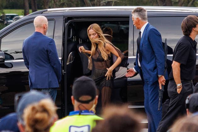 TROPFEST, Margot Robbie arrives ahead of the black carpet for Tropfest at Centennial Park in Sydney, Sunday, February 22, 2026. ( NO ARCHIVING SYDNEY NEW SOUTH WALES AUSTRALIA  Copyright: xNADIRxKINANIx 20260222162647934496