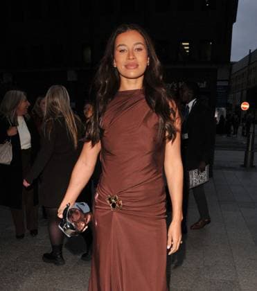 FW a w 2026 fashion show arrivals Montana Brown at the Julien Macdonald LFW a w 2026 fashion show arrivals, The Shard, London Bridge, on Saturday 21 February 2026 in London, England, UK. CAP CAN CAN London UK Great Britain Copyright: xCanxNguyen CapitalxPicturesx