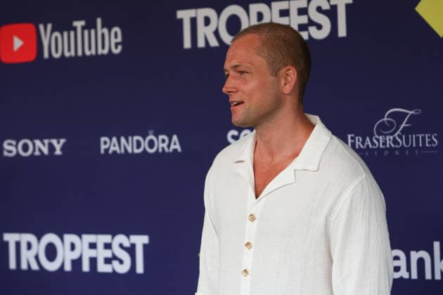 February 22, 2026: TARON EGERTON attends Tropfest 2026 at Centennial Park on February 22, 2026 in Sydney, NSW Australia  - ZUMAa155 20260222_aaa_a155_029 Copyright: xChristopherxKhouryx
