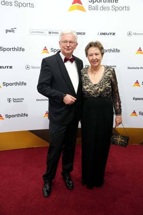 Roland Koch und Anke Koch beim Ball des Sports am 21.02.2026 in Frankfurt Ball des Sports 2026 in Frankfurt a. Main