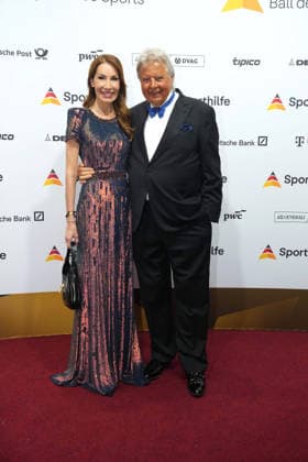 Dagmar Siegel Koegel und Karlheinz Koegel beim Ball des Sports am 21.02.2026 in Frankfurt Ball des Sports 2026 in Frankfurt a. Main