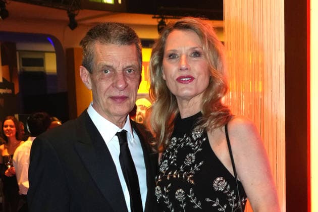 Franziska Reichenbacher und ihr Ehemann Alfred Schneiberg beim Ball des Sports am 21.02.2026 in Frankfurt Ball des Sports 2026 in Frankfurt a. Main