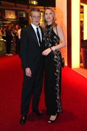 Franziska Reichenbacher und ihr Ehemann Alfred Schneiberg beim Ball des Sports am 21.02.2026 in Frankfurt Ball des Sports 2026 in Frankfurt a. Main
