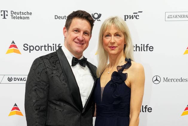 Matthias Steiner und Inge Steiner beim Ball des Sports am 21.02.2026 in Frankfurt Ball des Sports 2026 in Frankfurt a. Main