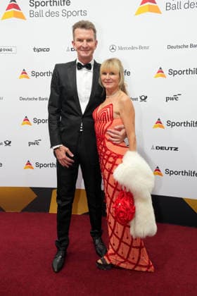 Michael Gross und Ilona Gross beim Ball des Sports am 21.02.2026 in Frankfurt Ball des Sports 2026 in Frankfurt a. Main