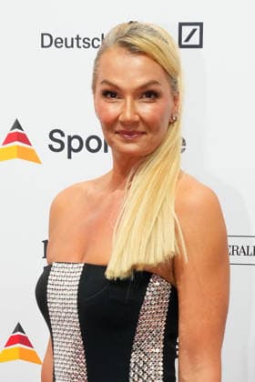 Franziska van Almsick beim Ball des Sports am 21.02.2026 in Frankfurt Ball des Sports 2026 in Frankfurt a. Main