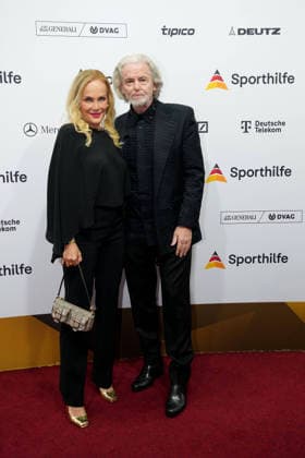 Sonja Kirchberger und Hermann Buehlbecker beim Ball des Sports am 21.02.2026 in Frankfurt Ball des Sports 2026 in Frankfurt a. Main