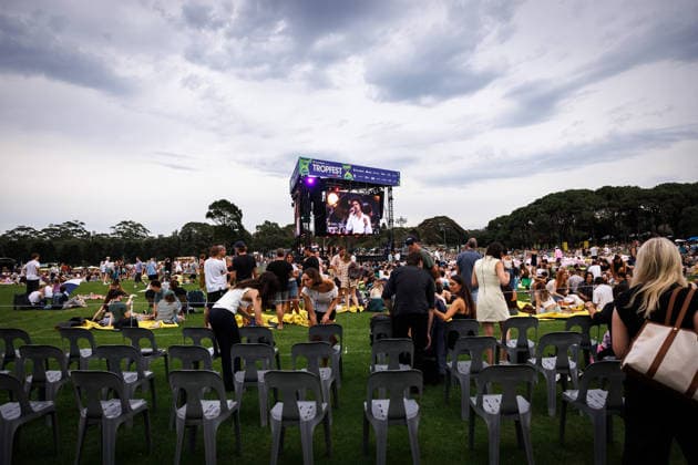 TROPFEST, General cover of Tropfest at Centennial Park in Sydney, Sunday, February 22, 2026. ( NO ARCHIVING SYDNEY NEW SOUTH WALES AUSTRALIA  Copyright: xNADIRxKINANIx 20260222144524564600